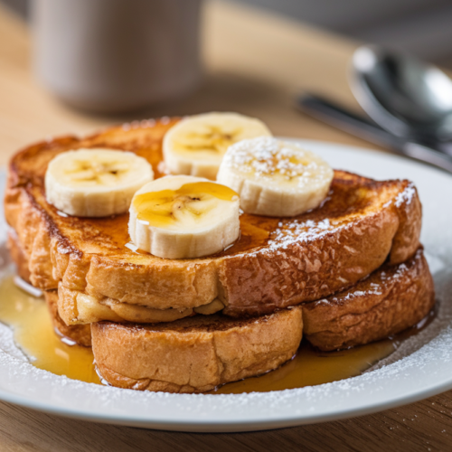 High Protein Bananas French Toast Recipe for Busy Mornings