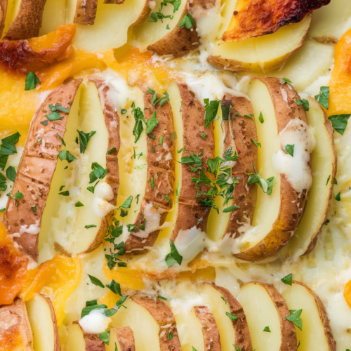 Cheesy and Creamy Scalloped Potatoes