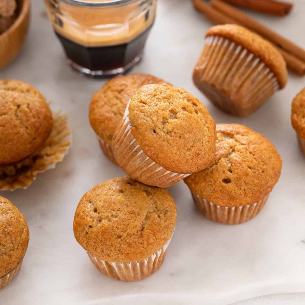 Mini banana muffins