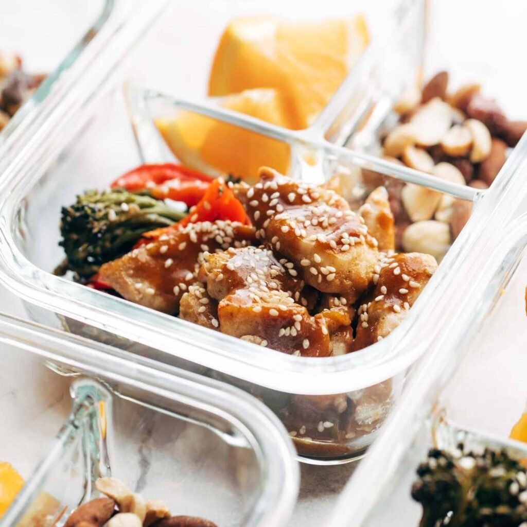 Sheet pan garlic ginger chicken and broccoli